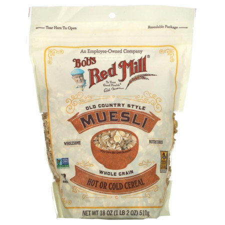 Bob's Red Mill, 뮤즐리, 올드 컨트리 스타일, 통곡물, 510g(18oz)