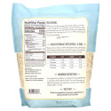 Bob's Red Mill, 유기농, 퀵 쿠킹 롤드 오트, 통곡물, 907g(32oz)