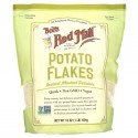 Bob's Red Mill, 감자 플레이크, 인스턴트 으깬 감자, 16 oz (454 g)