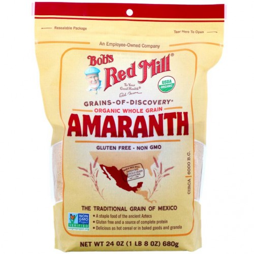 Bob's Red Mill, 유기농 아마란스, 통곡물, 24oz(680g)