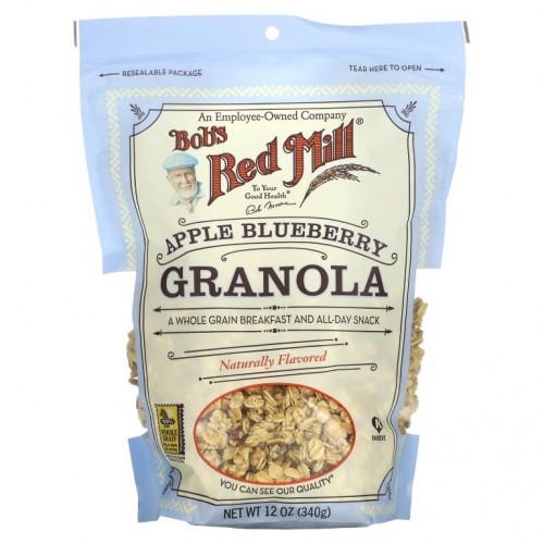 Bob's Red Mill, 그래놀라, 애플 블루베리, 340g(12oz)