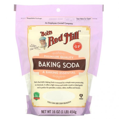Bob's Red Mill, 베이킹 소다, 글루텐 무함유, 454g(16oz)