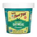Bob's Red Mill, 유기농 오트밀 컵, 아마 & 치아, 51 g (1.8 oz)