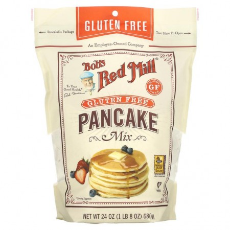 Bob's Red Mill, 팬케이크 믹스, 글루텐 무함유, 680g(24oz)
