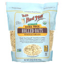 Bob's Red Mill, 유기농 엑스트라 띡 납작귀리, 통곡물, 907g(32oz)