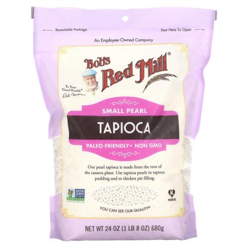Bob's Red Mill, 스몰 펄 타피오카, 680g(24oz)