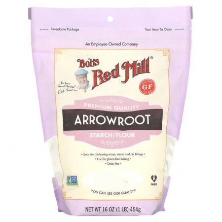 Bob's Red Mill, 애로루트 전분/가루, Gl, 454g(16oz)