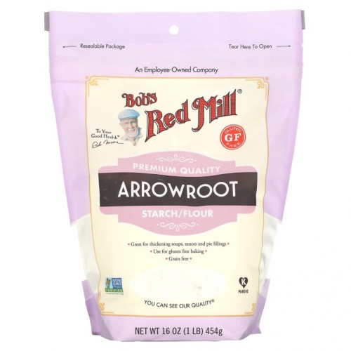 Bob's Red Mill, 애로루트 전분/가루, Gl, 454g(16oz)