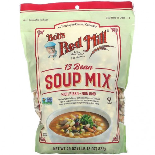 Bob's Red Mill, 13 콩 수프 믹스, 822g(29oz)