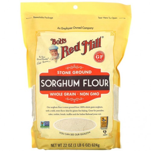 Bob's Red Mill, Stone Ground Sorghum FLour, 22 oz ( 624 g)