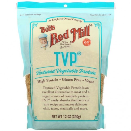 Bob's Red Mill, TVP, 텍스처드 채소 단백질, 340g(12oz)