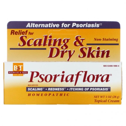Boericke & Tafel, Psoriaflora, 국소 크림, 28g(1oz)