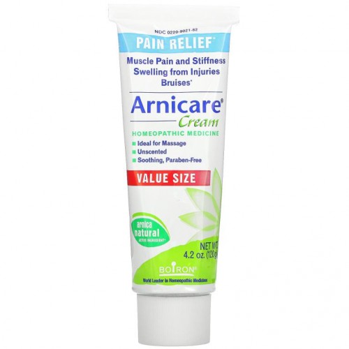 Boiron, Arnicare 크림, 통증 완화, 무향, 120g(4.2oz)