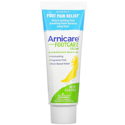 Boiron, Arnicare 풋케어 크림, 발 통증 완화, 120g(4.2oz)