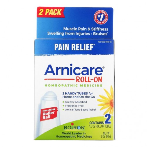 Boiron, Arnicare 롤 온, 통증 완화, 튜브 2개, 각 1.5oz