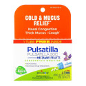 Boiron, Pulsatilla, Cold & Mucus Relief, Meltaway Pellets, 30C, 3 Tubes, 80 Pellets Each