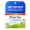 Boiron, Rhus Tox, Joint Pain Relief, Meltaway Pellets, 30C, 3 Tubes, 80 Pellets Each