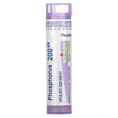 Boiron, Single Remedies, 인, 200CK, 펠릿 약 80개입