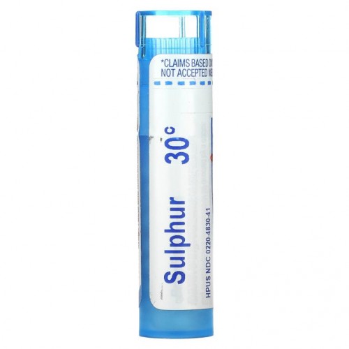Boiron, Single Remedies, 황, 30C, 펠릿 약 80개