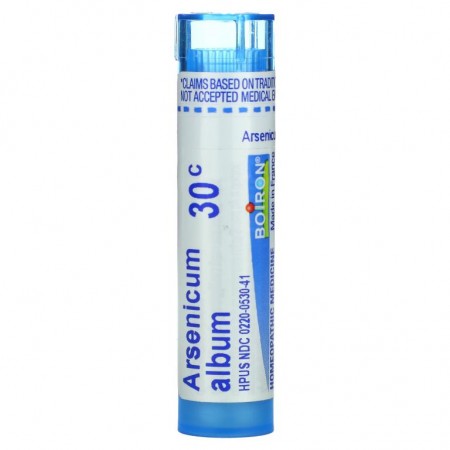 Boiron, Single Remedies, 아세니쿰 알붐, 30C, 펠릿 약 80개