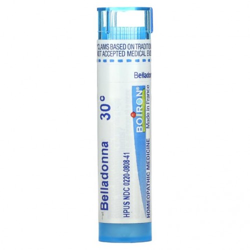 Boiron, Single Remedies, 벨라도나, 30C, 펠릿 약 80개
