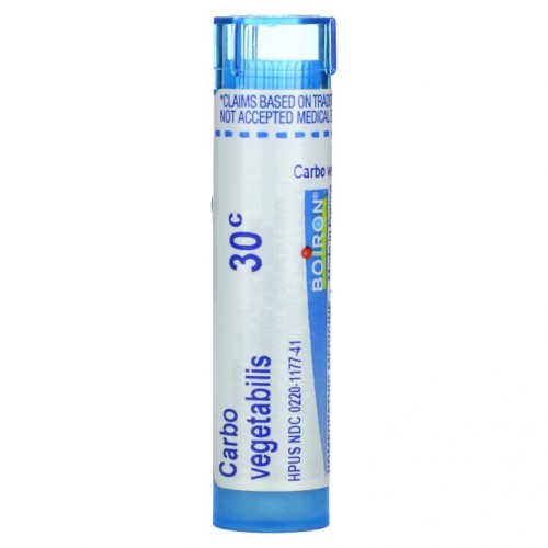 Boiron, Single Remedies, 카르보 베게타빌리스, 30C, 펠릿 약 80정