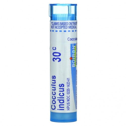 Boiron, Single Remedies, 코큘러스 인디쿠스, 30C, 펠릿 약 80개