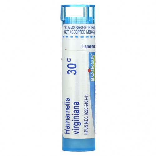Boiron, Single Remedies, 위치하젤, 30C, 펠릿 약 80개