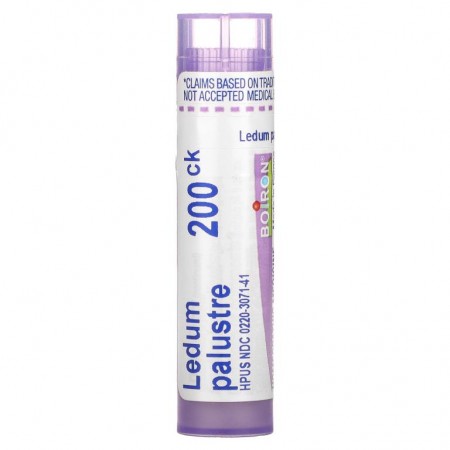 Boiron, Single Remedies, 야생 로즈메리(Ledum Palustre), 200CK, 펠릿 약 80개입