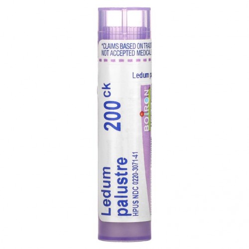 Boiron, Single Remedies, 야생 로즈메리(Ledum Palustre), 200CK, 펠릿 약 80개입