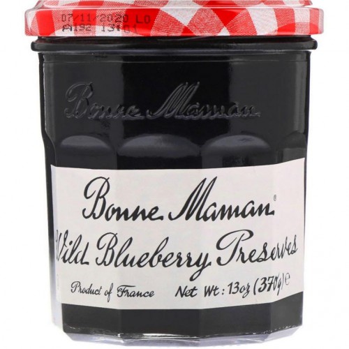 Bonne Maman, 야생 블루베리 잼, 370g(13oz)
