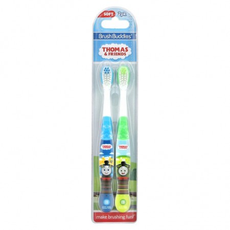 Brush Buddies, 토마스와 친구들 칫솔, 2개 묶음