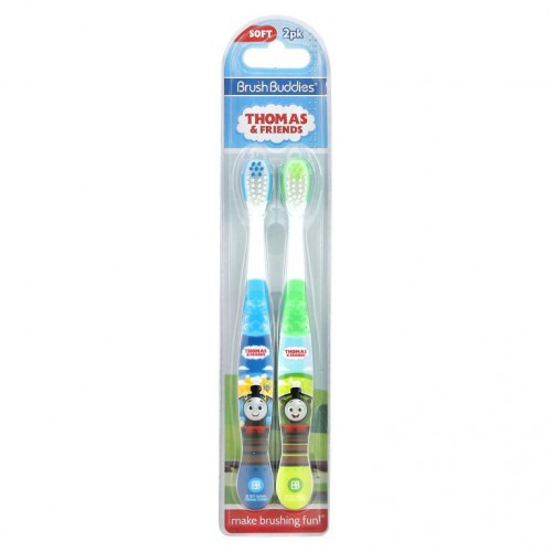 Brush Buddies, 토마스와 친구들 칫솔, 2개 묶음