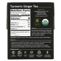 Buddha Teas, Organic Herbal Tea, Tumeric Ginger, 18 Tea Bags, 1.27 oz (36 g)