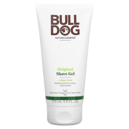 Bulldog Skincare For Men, 오리지널 셰이브 젤, 175ml(5.9fl oz)
