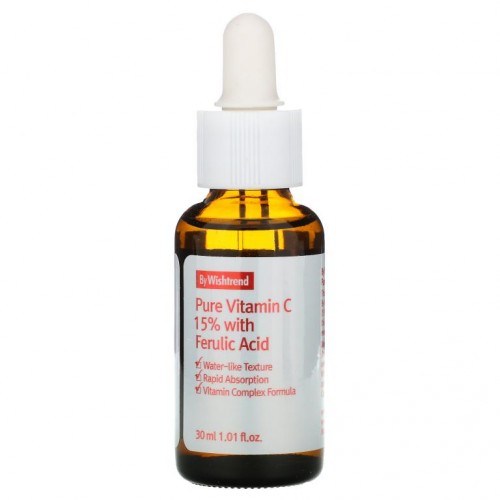By Wishtrend, 순수 비타민C 15%, 페룰산 함유, 30ml(1.01fl oz)