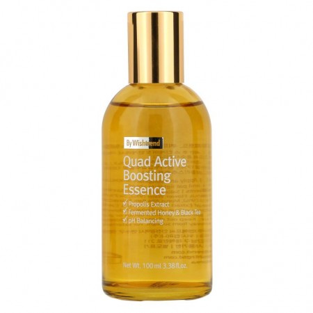 By Wishtrend, Quad Active Boosting Essence, 3.38 fl oz (100 ml)