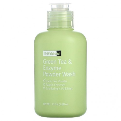 By Wishtrend, 녹차 & 효소 파우더 워시, 110g(3.88oz)