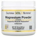 California Gold Nutrition, 마그네슘 분말 음료, 무맛, 283g(10oz)