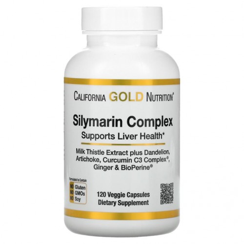 California Gold Nutrition, 실리마린 복합체, 베지 캡슐 120정