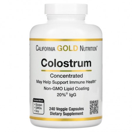 California Gold Nutrition, 초유, 베지 캡슐 240정