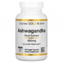 California Gold Nutrition, 아슈와간다, 450mg, 베지 캡슐 180정