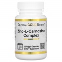California Gold Nutrition, 아연-l-카르노신 복합체, 베지 캡슐 30정