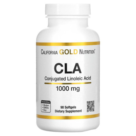 California Gold Nutrition, CLA, Clarinol, 복합 리놀레산, 1,000mg, 소프트젤 90정