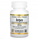 California Gold Nutrition, Ferrochel 철분(비스글리시네이트), 36mg, 베지 캡슐 90정