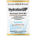California Gold Nutrition, HydrationUP, 전해질 드링크 믹스, 버라이어티 팩, 20개입, 각 4.2g(0.15oz)