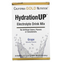 California Gold Nutrition, HydrationUP, 전해질 드링크 믹스, 포도맛, 20팩, 각 4.7g(0.17oz)