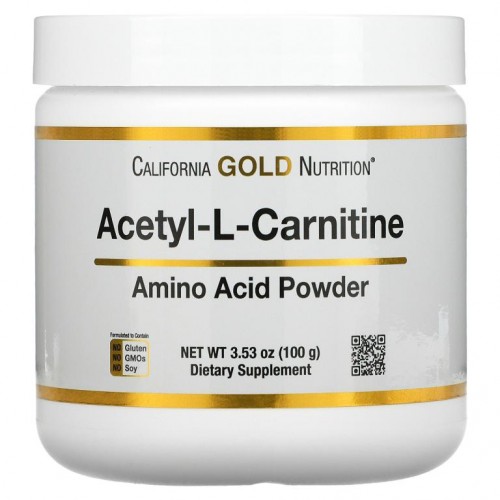 California Gold Nutrition, 아세틸 L-카르니틴, 아미노산 분말, 100g(3.53oz)