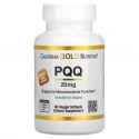 California Gold Nutrition, PQQ, 20mg, 베지 소프트젤 90정