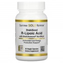 California Gold Nutrition, 안정화된 R-리포산, 베지 캡슐 30정
